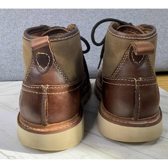Boston Boot Co‎ Cambridge Chukka Brown Leather Waterproof Work Boots Men\'s 7.5 main image 8